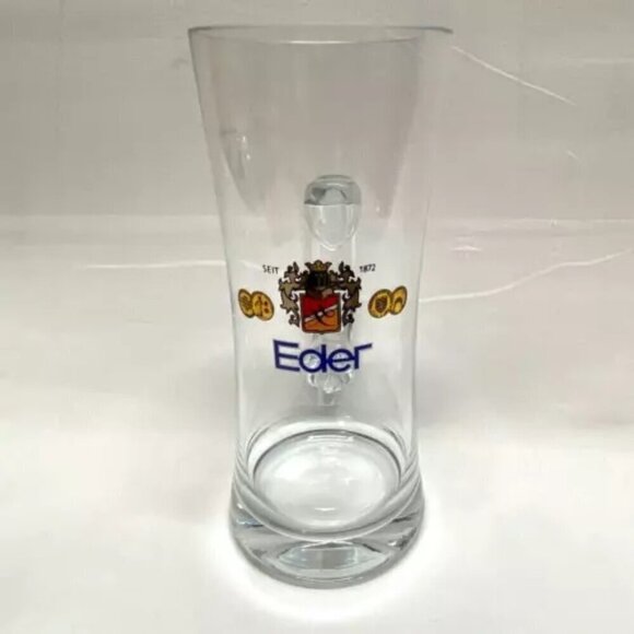 German Eder Alt Bier 0.4 Rastal Glass 6 3/4” Beer Mug Germany Vintage EUC - Picture 1 of 12